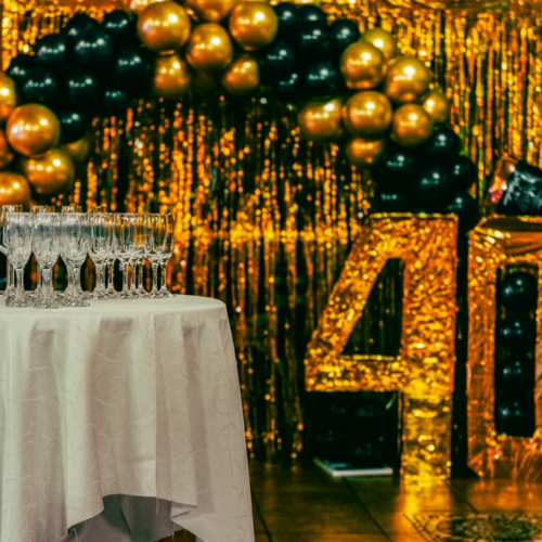 On-site Decor & Setup Service: Pink Mushroom Fairy-Tale Cottage Theme