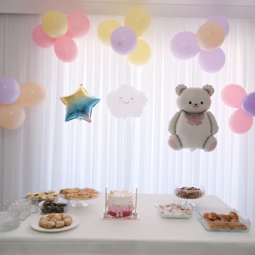 On-Site Balloon Decor Service: Soft Pastel & Playful Theme