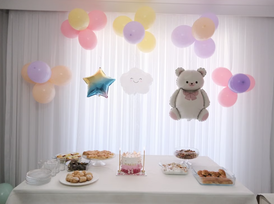 On-Site Balloon Decor Service: Soft Pastel & Playful Theme