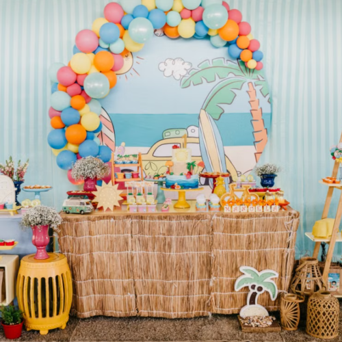 Summer Beach-Themed Party: Full On-Site Decor & Setup Service