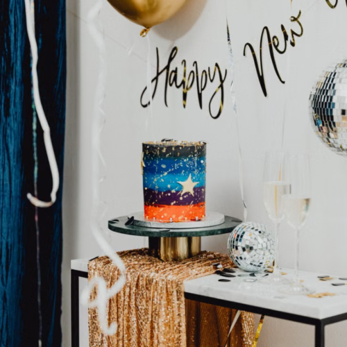 Retro Disco Starlight Party On-Site Decor Service