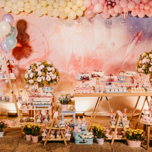 Dreamy Fairy-Tale Amusement Park Themed Party Decor Service