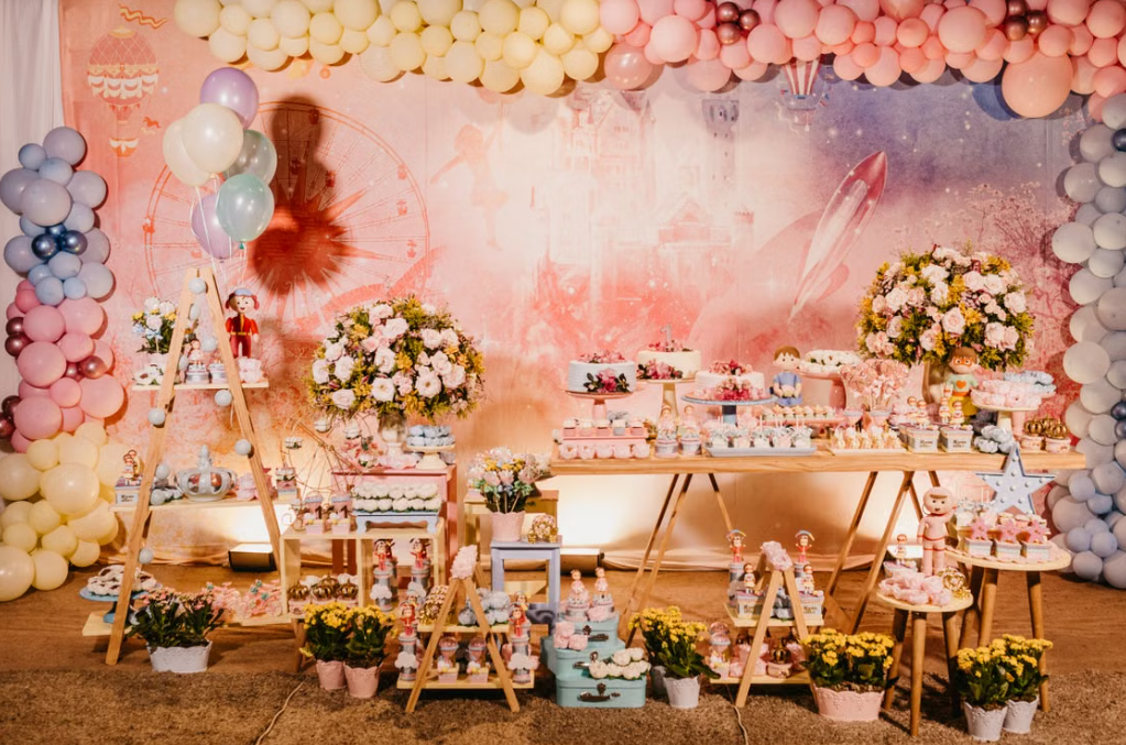 Dreamy Fairy-Tale Amusement Park Themed Party Decor Service