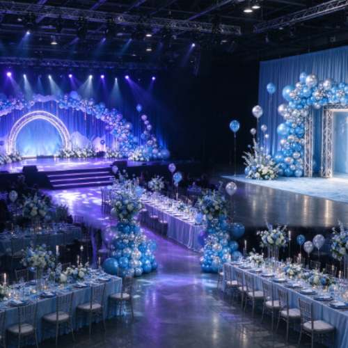 On-Site Decor & Styling Services for Large Indoor Parties – Supporting Multi-Zone Setups and On-Site Fine-Tuning