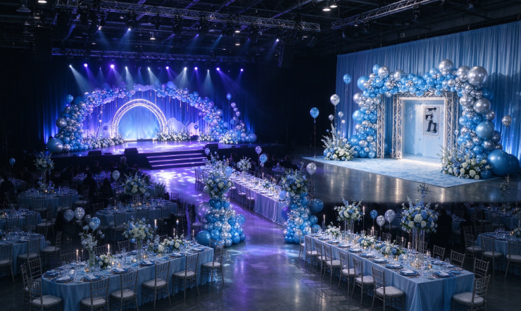 On-Site Decor & Styling Services for Large Indoor Parties – Supporting Multi-Zone Setups and On-Site Fine-Tuning